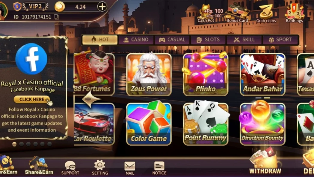 Royal X Casino apk